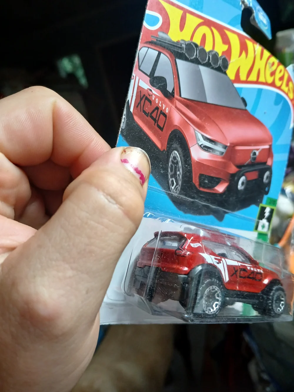 a 2024 Hot Wheels HW Green Speed series Volvo XC40 Recharge (Collector #14/250,